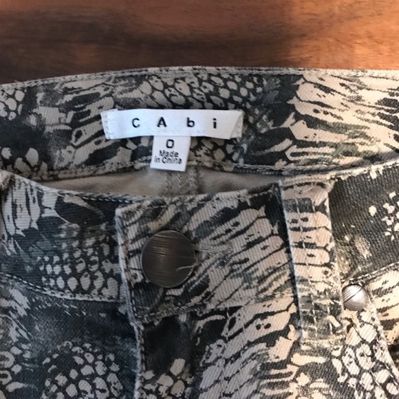 CAbi Snakeskin Jeans - Picture 2 of 3